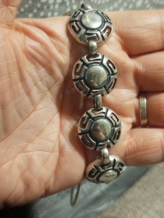 Srebrna bransoletka Bogusław Hałatek