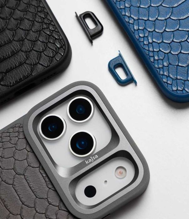 Оригінальні чохли Kajsa Snake Magnetic для iPhone 17 Pro, 17 Pro Max