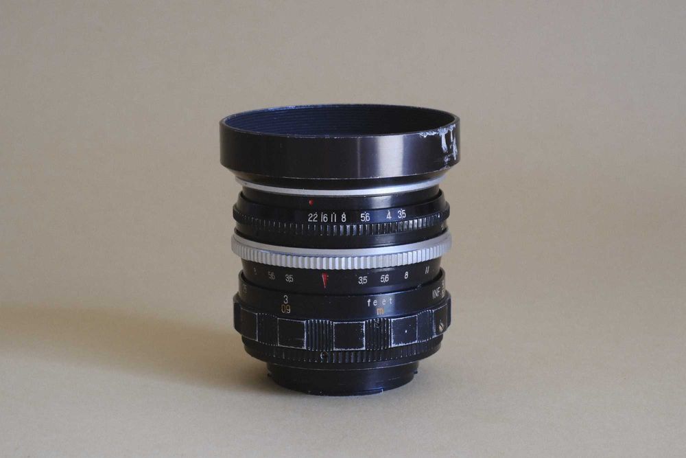 Objectiva Kyoei W. Acall 35mm f3.5 Exakta mount (Fotografia UV) (Raro)