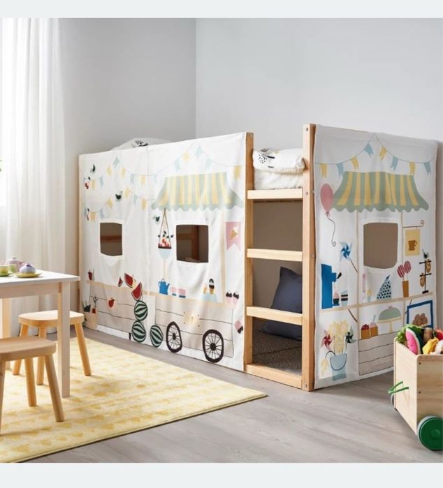 Ikea kura z baldachimem