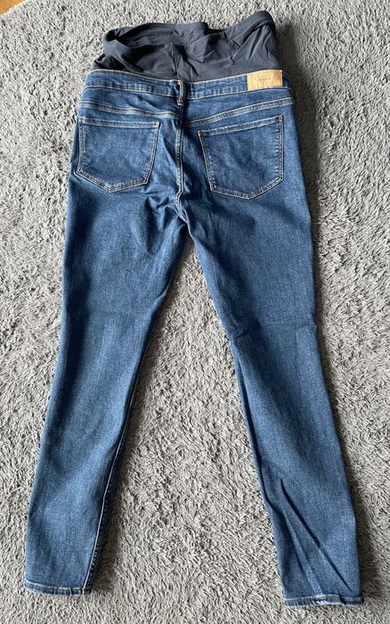 Ubrania ciążowe rozm M/L, jeansy ciążowe h&m