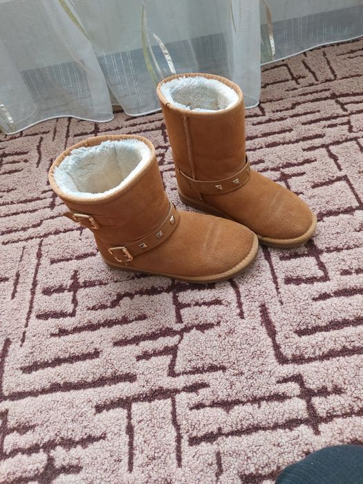 Угги коричневий рыжий