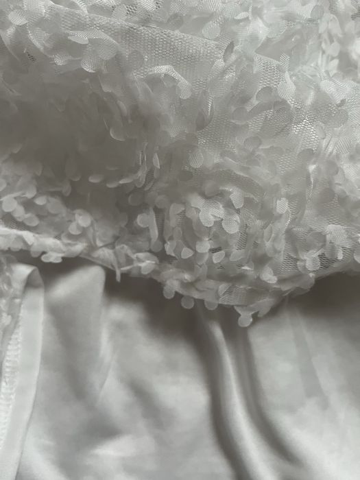 Biała sukienka rozmiar 86 chrzest