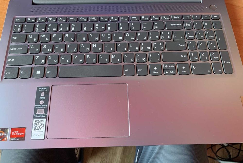 Ноутбук IdeaPad Slim 3 15AMN8 - Type 82XQ