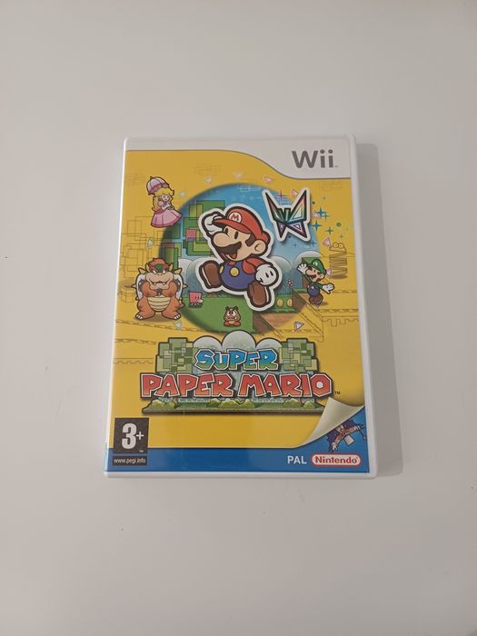 Super Paper Mario Nintendo Wii oryginalna angielska