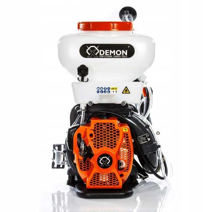 OPRYSKIWACZ SPALINOWY OGRODOWY sadowniczy 16L pompa 12m w pionie Demon