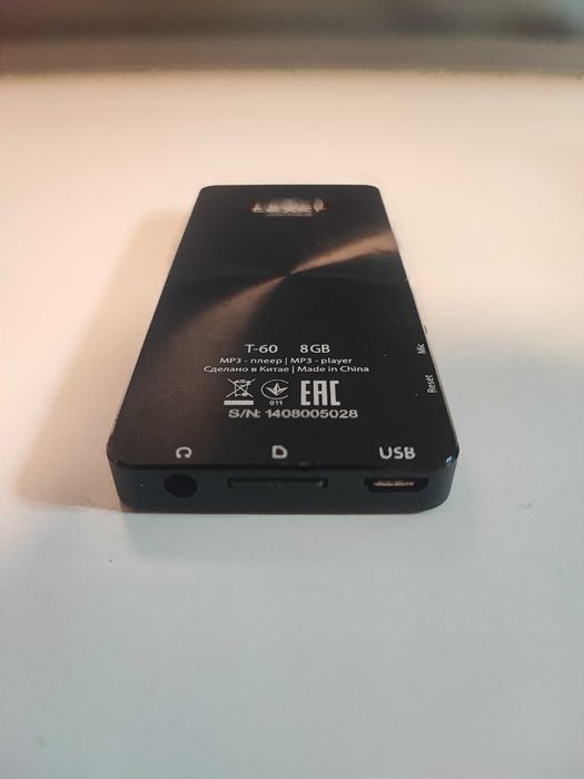 MP3-плеєр Texet T-60 8Gb + microSD 8Gb відмінний стан