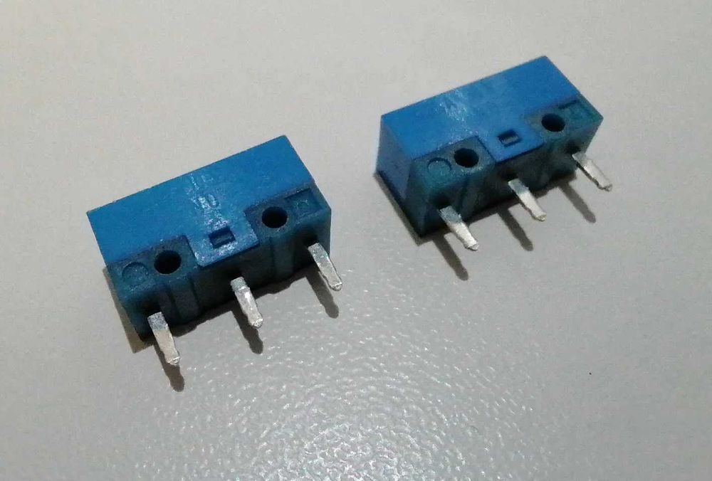 Микрики Huano Blue Shell Pink Dot 5шт