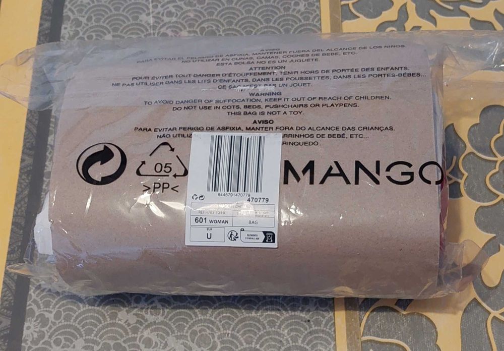 Vendo Mala/Carteira Nova da Mango