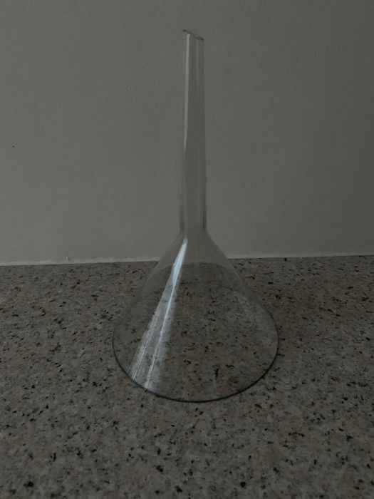 Lejek laboratoryjny  szklany NOWY
