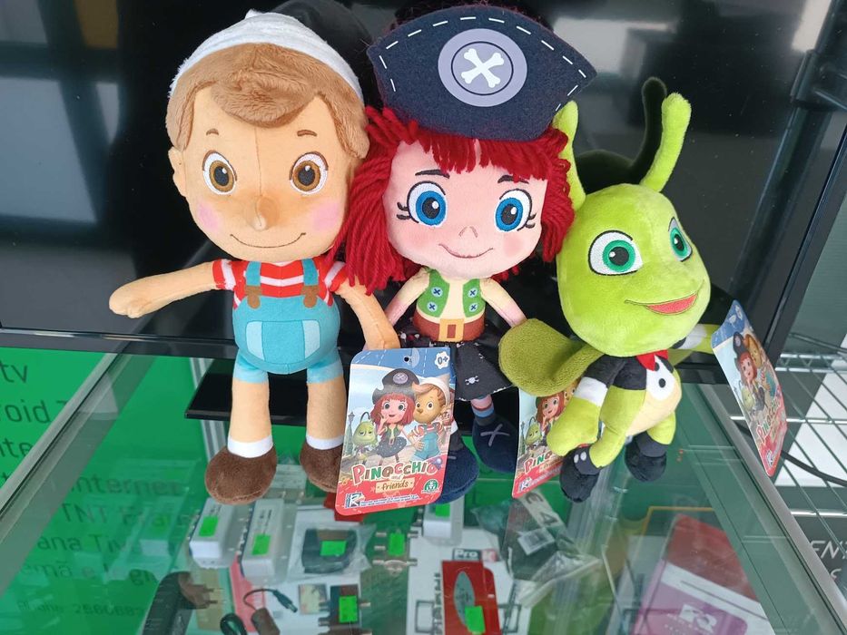 Peluche Pinocchio and Friends 25cm