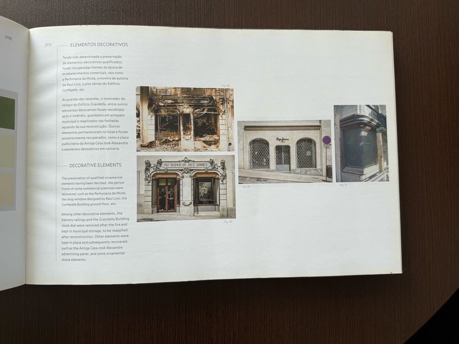 Livro "Chiado em Detalhe" de Álvaro Siza Vieira,