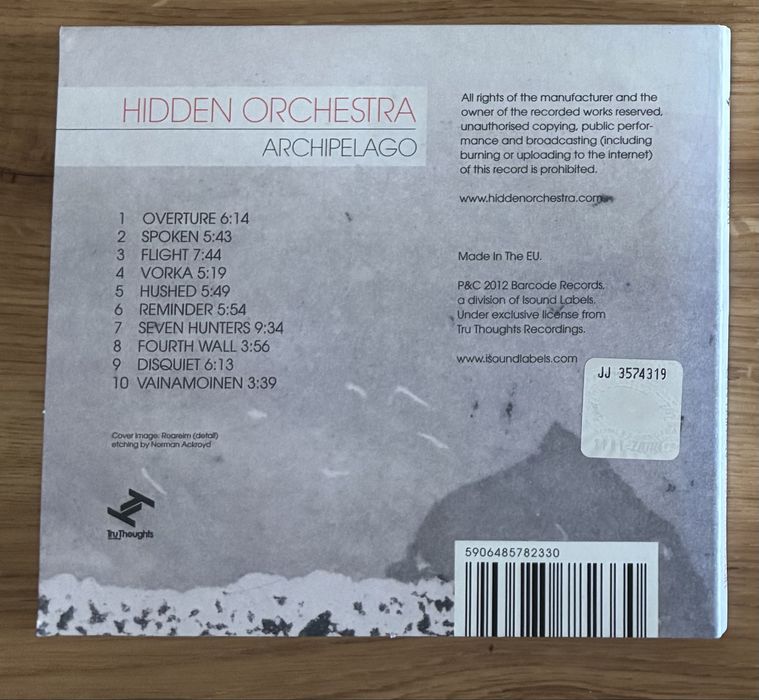 Hidden Orchestra „Archipelago” CD