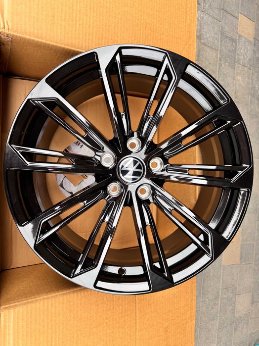 Чорні титани R18 5x112 SKoda OCtavia A5 A& SuperB Kodiaq Karoq Golf 7
