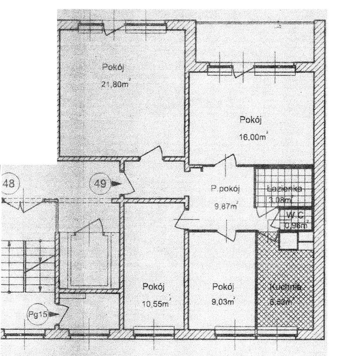 Retkinia, 4-pokojowe, 1 piętro, niski czynsz - warto!