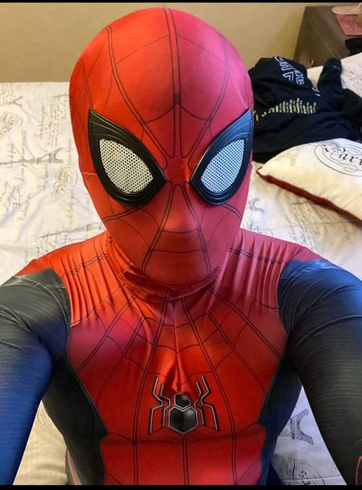 Fato Homem Aranha Far From Home Cosplay
