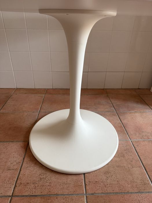 Mesa Branca Redonda IKEA 103cm