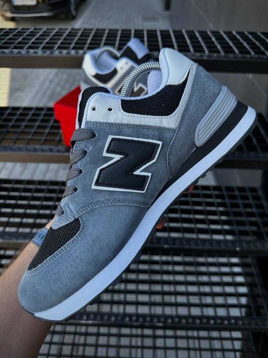 !ХІТ! Кросівки New Balance 574 Grey Black 40 41 42 43 44 45 нью беленс