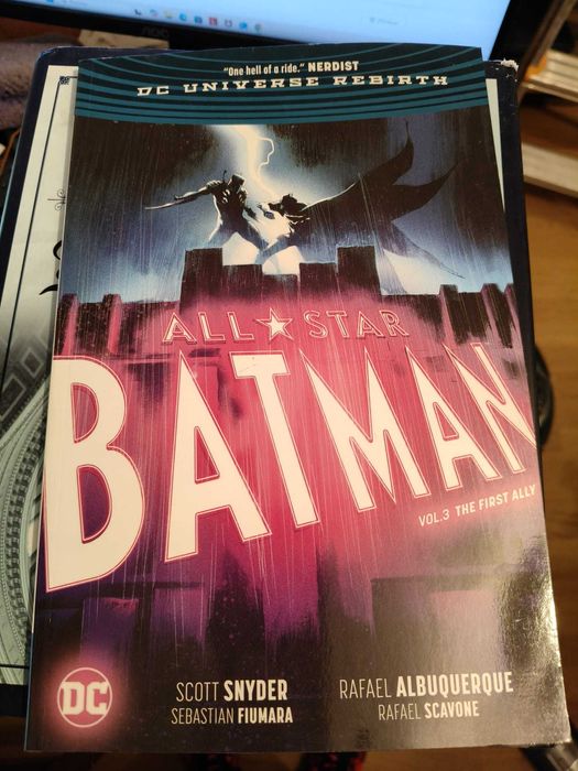 All Star Batman 1, 2 e 3 - DC Universe Rebirth, em inglês
