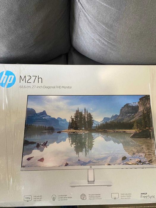 Monitor HP  27" FHD IPS | Como Novo