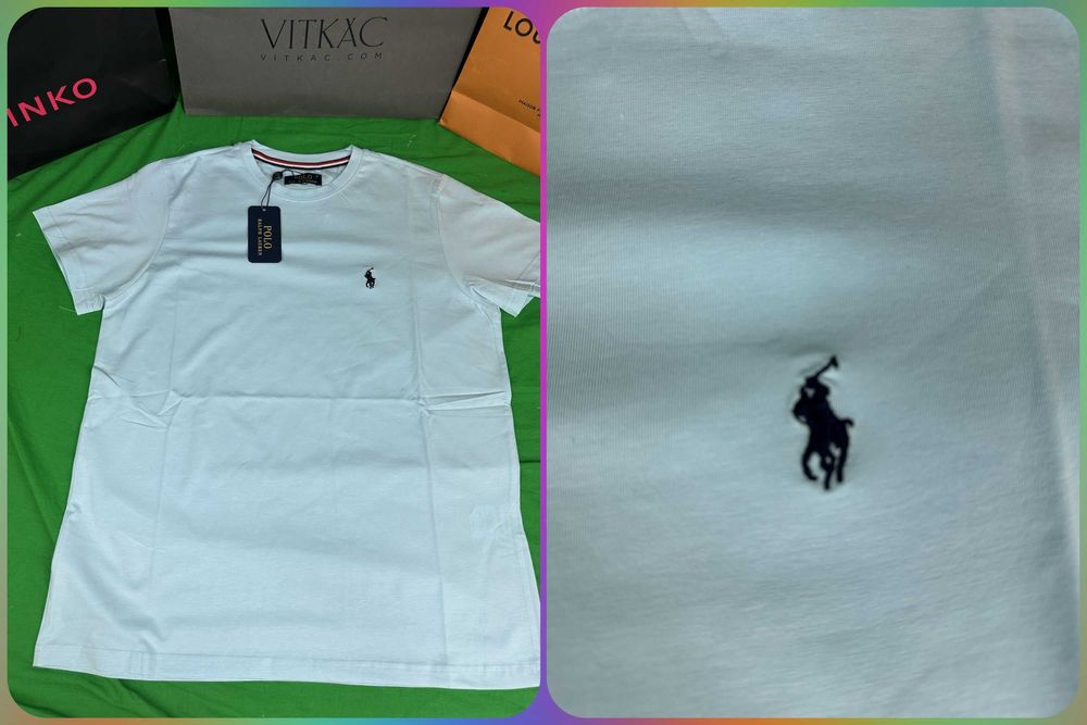 Koszulka męska armani t-shirt ralph lauren philipp plein koszulka nowe