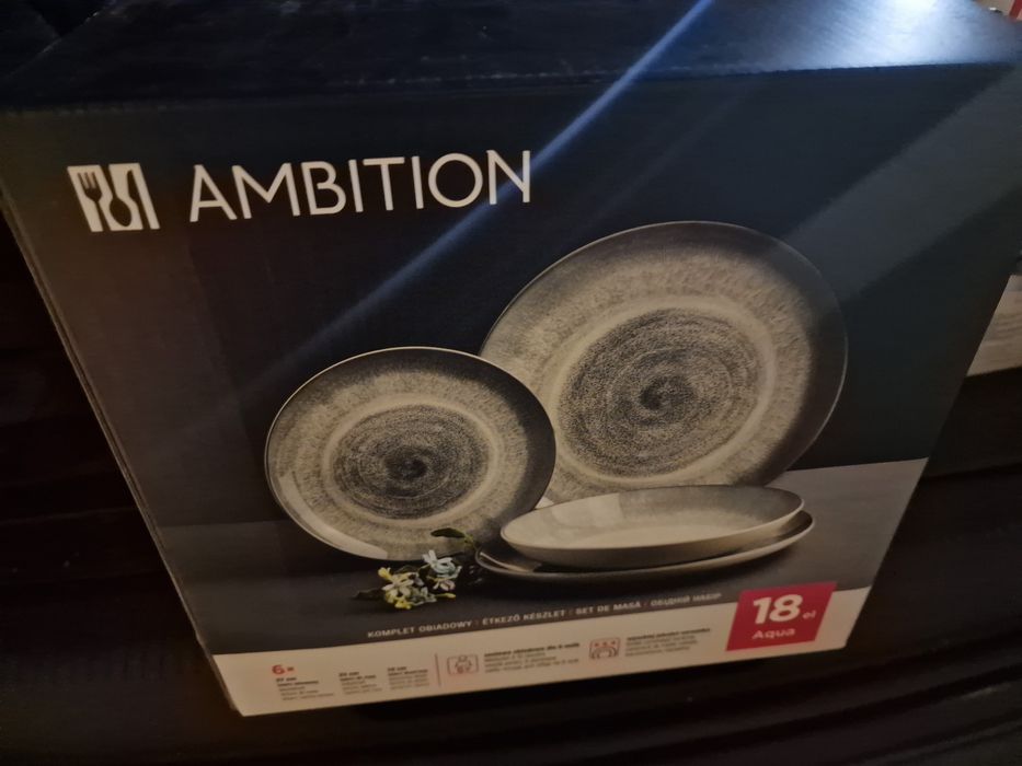 Serwis obiadowy dla 6 osób 18-elementowy Aqua ambition