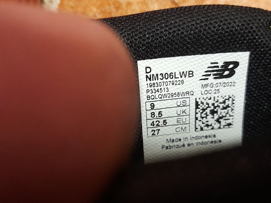 Кроссовки     New Balance Numeric 306 Jamie Foy  42 р.