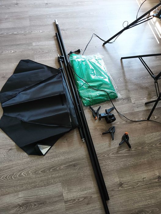 Set de fotografia completo