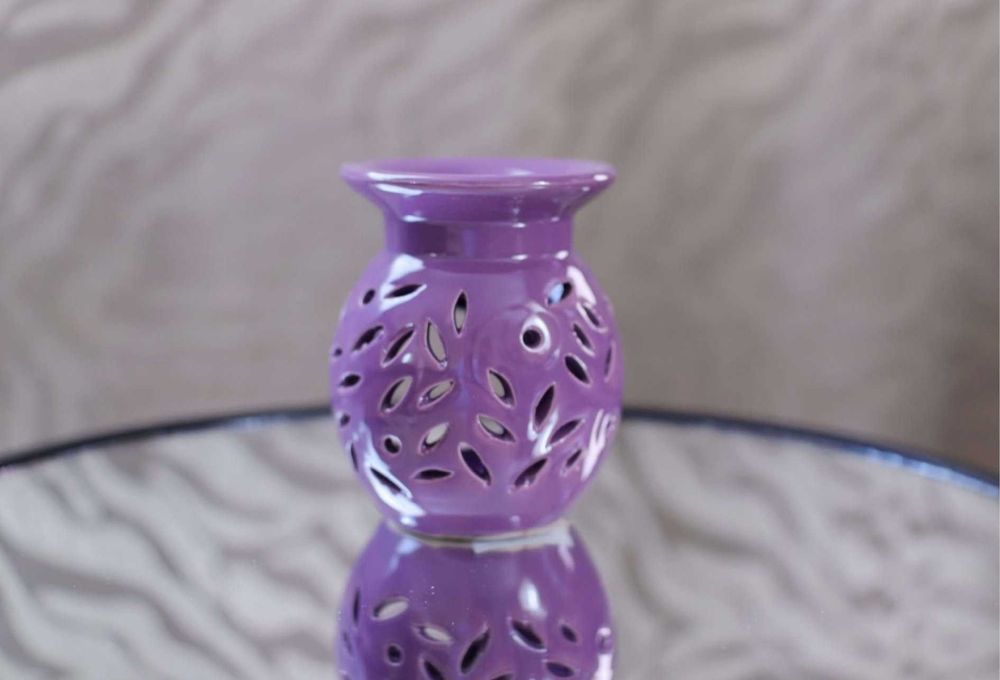 Kominek Aromaterapeutyczny Kwiatowy – Lawendowy