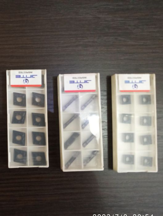 Сменные пластины к токарному, фрезерному оборудованию