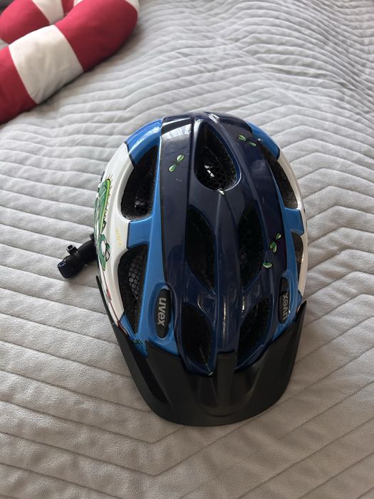 Kask rowerowy dzieciecy Uvex Kid rozmiar 49-54 cm