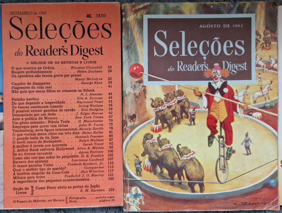 Coleção Revistas Reader's Digest