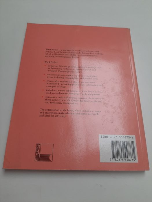 world perfect vocabulary for fluency mark harrison