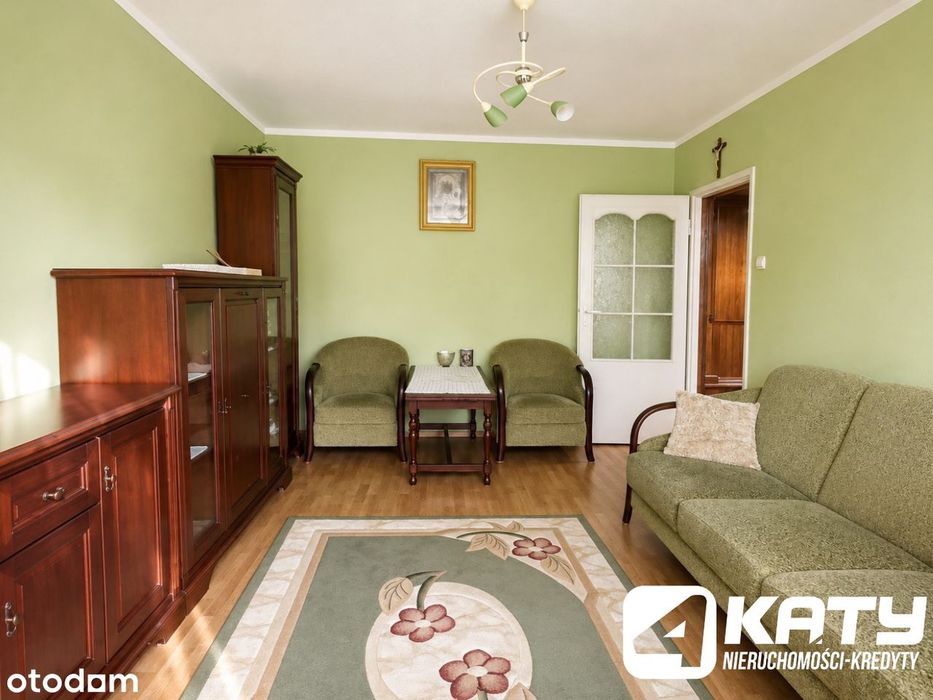 2 pokoje | 45 m² | 1. piętro | Jasne mieszkanie | Głogów os. Hutnik