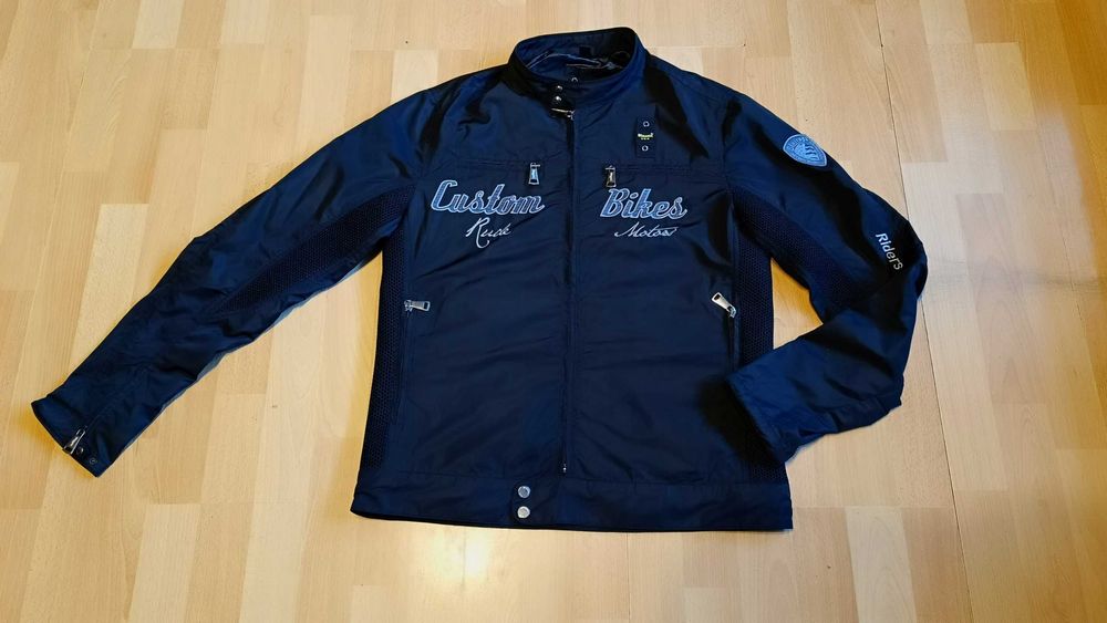 Męska kurtka przejściowa BLAUER U.S.A.BLACK ORION r.M stan idealny