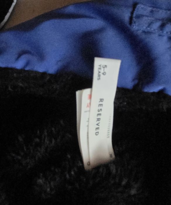 Komplet( czapka plus bandanka) zimowy dla chlopca Reserved