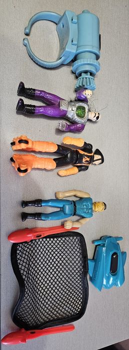 Figurki Action Man z  McDonald