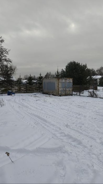 Najem magazyn, kontener 15m2 na działce 3500m2 ogrodzonej utwardzonej