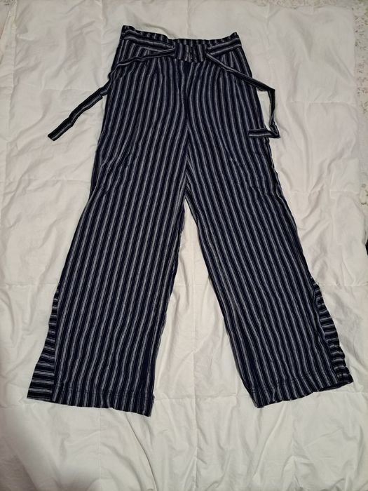 Широкі штани у смужку