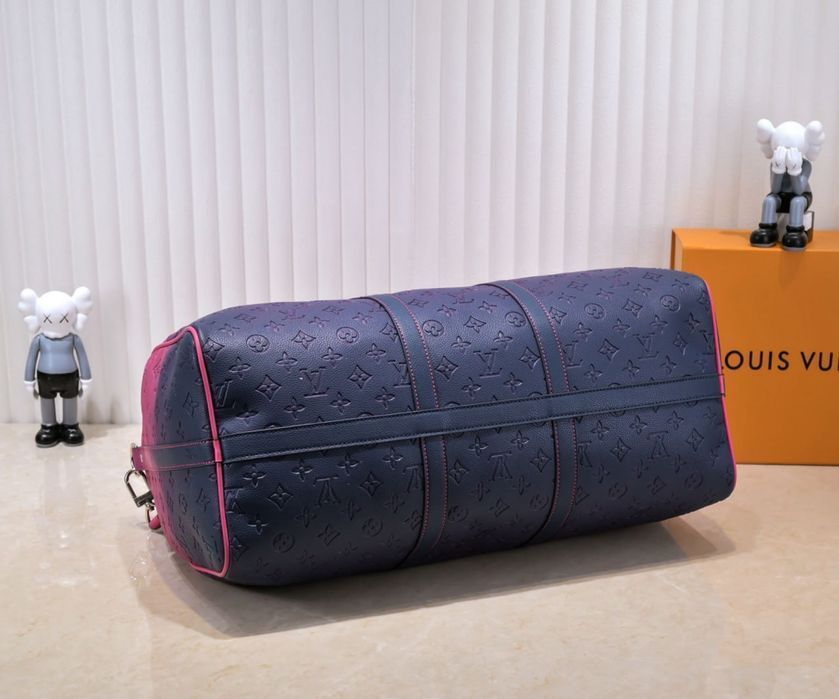 Louis Vuitton Keepall сумка розовая спортивная женская унисекс