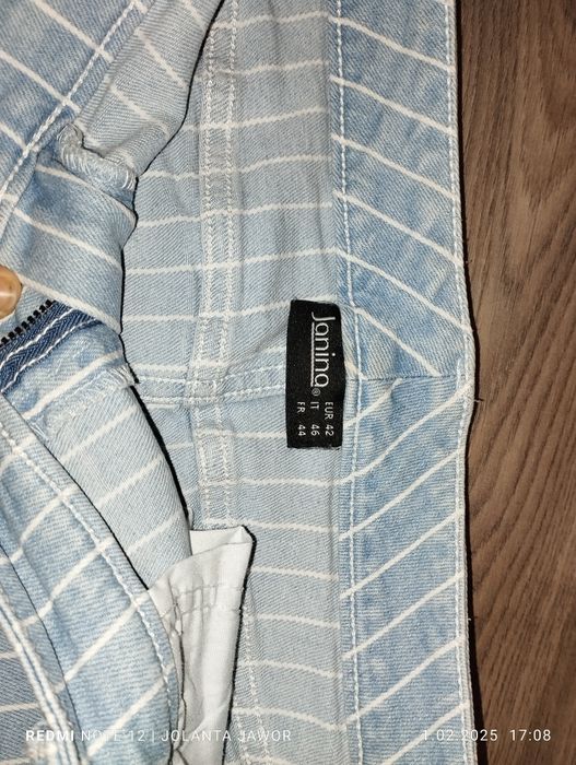 Miniówka dżinsowa spódnica