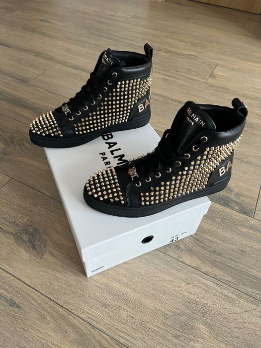 Buty Balmain skórzane