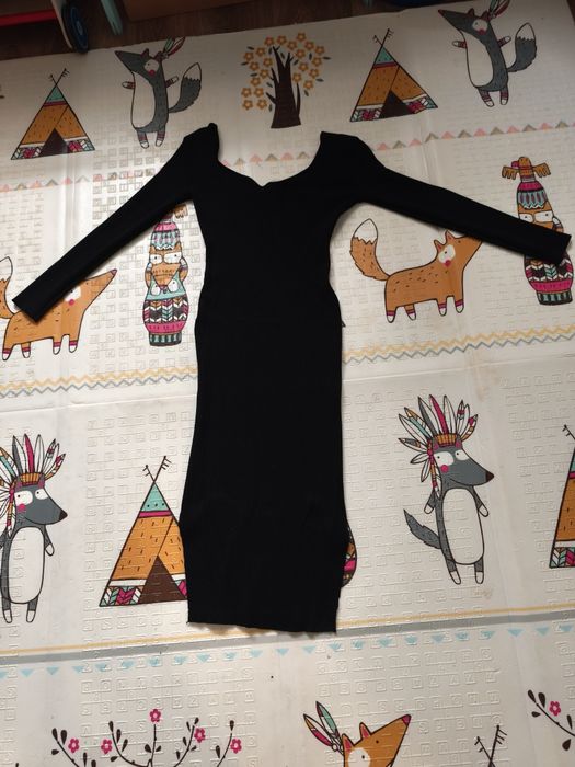 Zestaw sukienek ciążowych prążkowanych