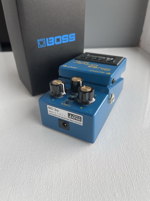 Педаль Boss BD-2W Blues Driver Waza Craft | Япония