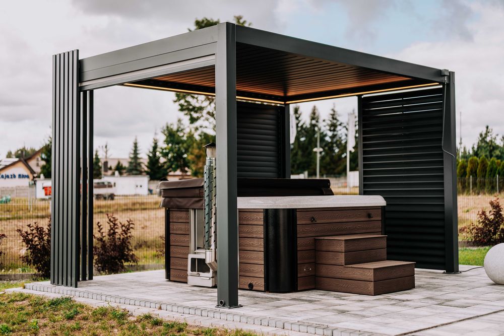 Pergola Ogrodowa Aluminiowa 3×3 PRESTIGE