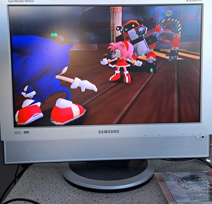 Gra Sonic Adventure, Dreamcast , pierwsza gra w katalogu DC, import Japonia