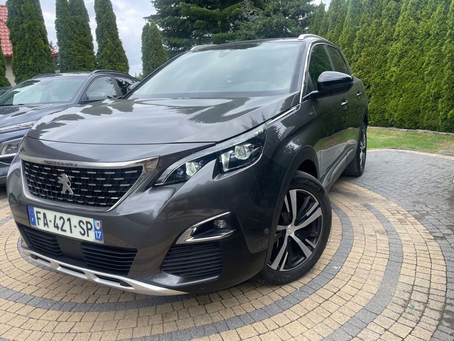 Peugeot 3008 wersja GT-Line +Oryginalny Lakier +Full Led+Pół-skóry
