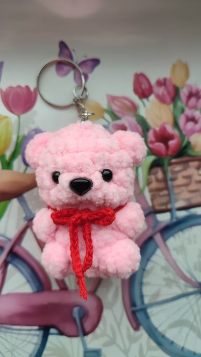 Плюшевый мишка брелок игрушка подарок