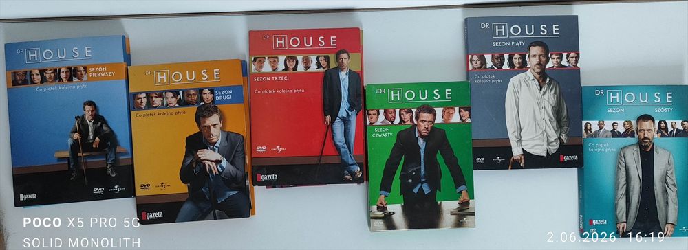 Dr. House sezon 1-6 PL