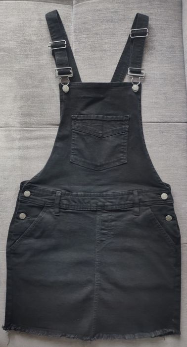 Dżinsowa czarna ogrodniczka Esmara rozm. 34